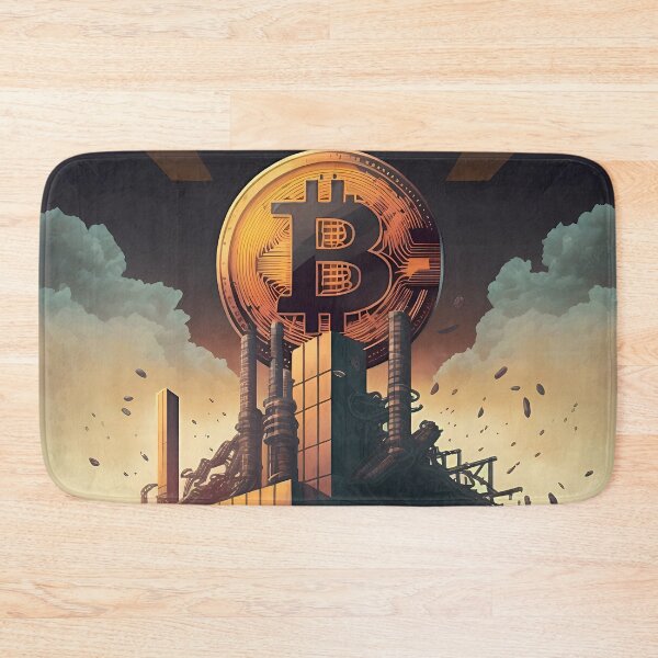 Item preview, Arte de fantasía de Bitcoin designed and sold by HodlerSqvad.