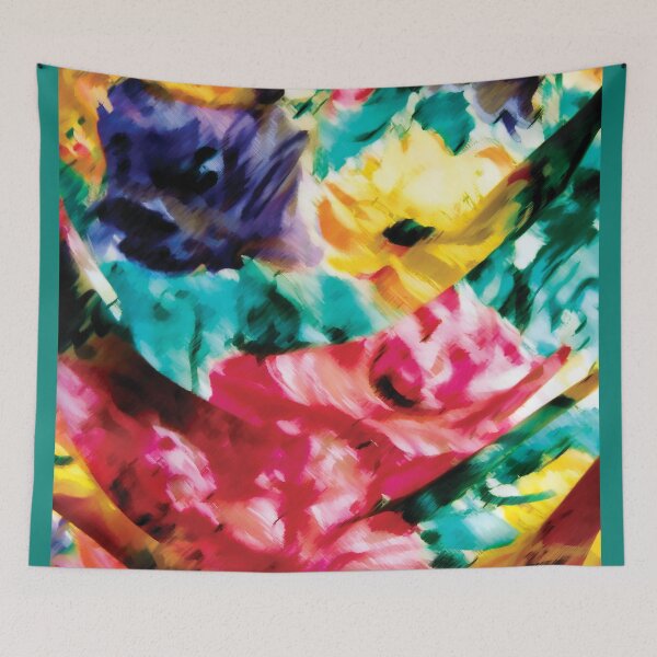 Item preview, Flower Fusion - Bright Decorator Colors for Home Decor & Personal Style designed and sold by SkyArt2022.