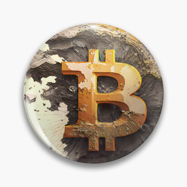 Item preview, Bitcoin Logo Fantasy Art designed and sold by HodlerSqvad.