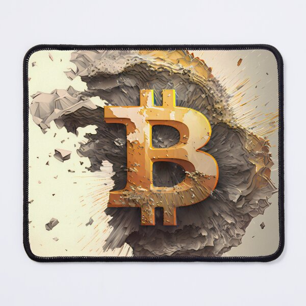 Item preview, Bitcoin Logo Fantasy Art designed and sold by HodlerSqvad.