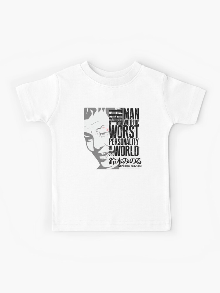historie lommetørklæde beslag Minoru Suzuki - The Man with the Worst Personality in the World" Kids T- Shirt for Sale by IrishWhipMedia | Redbubble