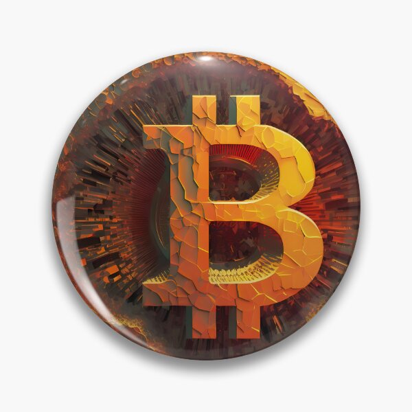 Item preview, Bitcoin Logo Fantasy Art designed and sold by HodlerSqvad.