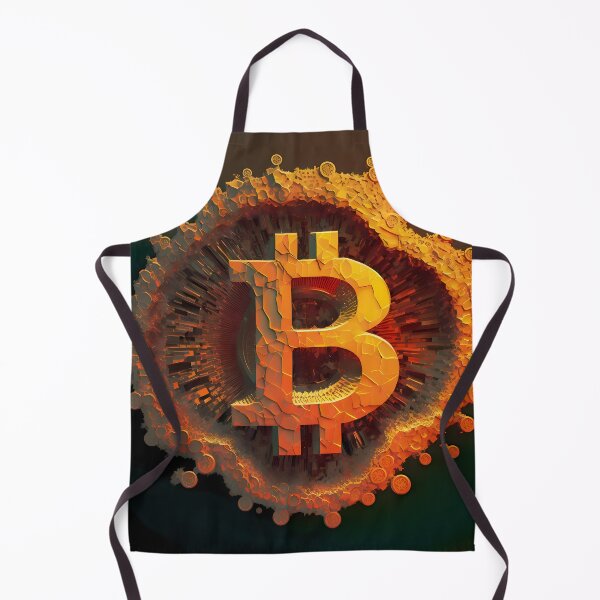 Item preview, Arte fantástico con el logotipo de Bitcoin designed and sold by HodlerSqvad.