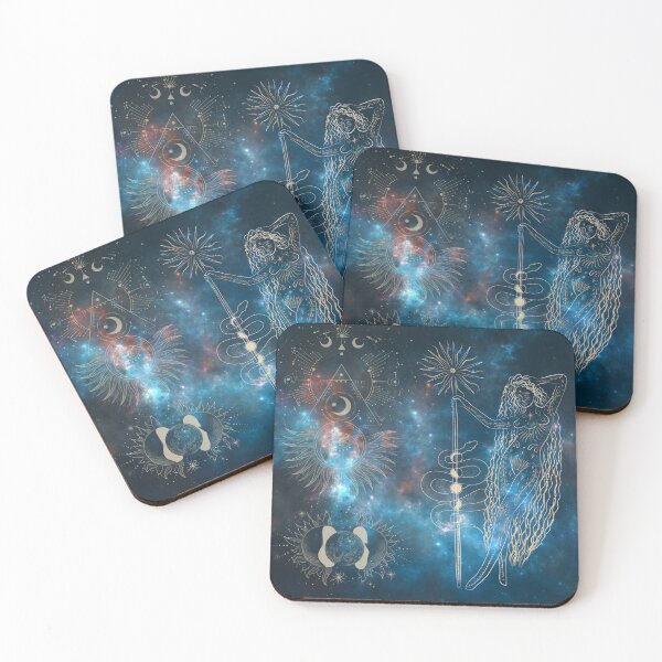 Item preview, Goddess of the Universe - Eve with the Serpent designed and sold by Edenglow Prints & Peculiars.