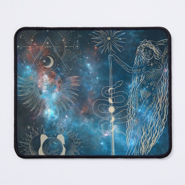 Item preview, Goddess of the Universe - Eve with the Serpent designed and sold by Edenglow Prints & Peculiars.