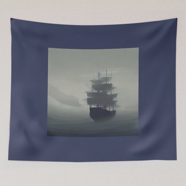Item preview, Ship in the Fog designed and sold by NitaBond.
