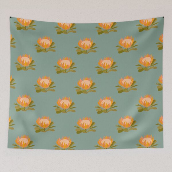 Item preview, Orange Proteas designed and sold by OranelloDesigns.