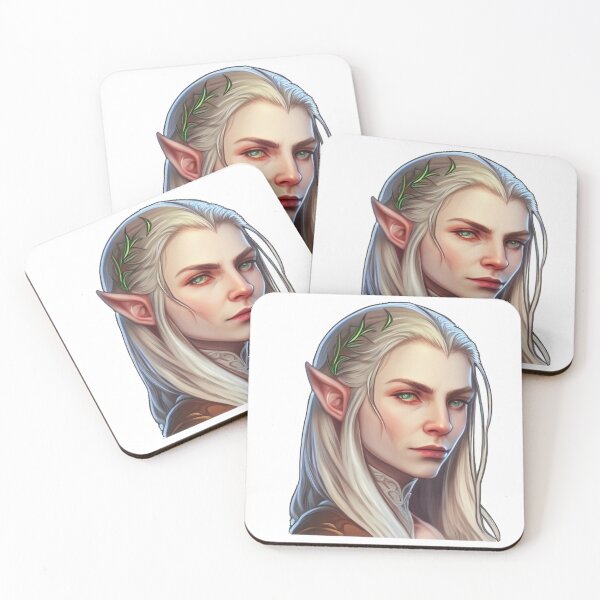 Item preview, Green Eyed elf designed and sold by FantasyPatterns.