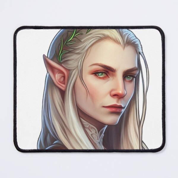 Item preview, Green Eyed elf designed and sold by FantasyPatterns.
