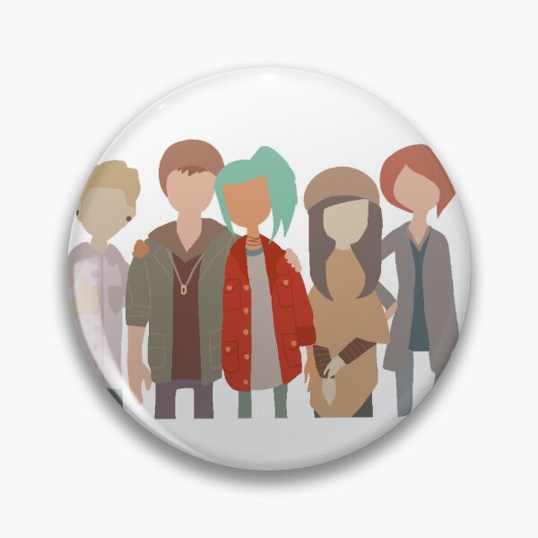 Aperçu de l'œuvre Oxenfree Alex, Ren, Jonas, Nona et Clarissa créée et vendue par Pink Ribbon.