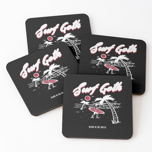 Item preview, Surf Goth - Blood In The Water designed and sold by AvocadoBravado.