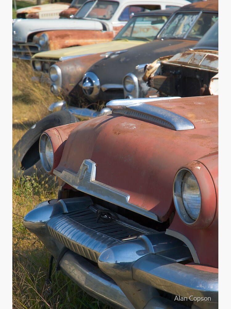 Route 66. White Oak. Old cars in wrecker's yard (Alan Copson © 2007) by AlanCopson