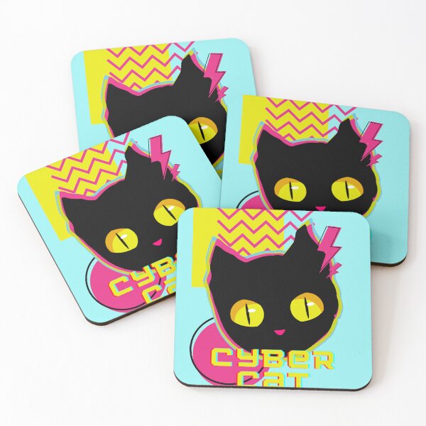 Item preview, cyber cat designed and sold by samuch.