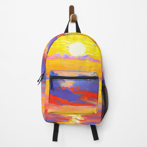 Item preview, Fantasy cartoon Seascape Sunset designed and sold by druidwolfart.