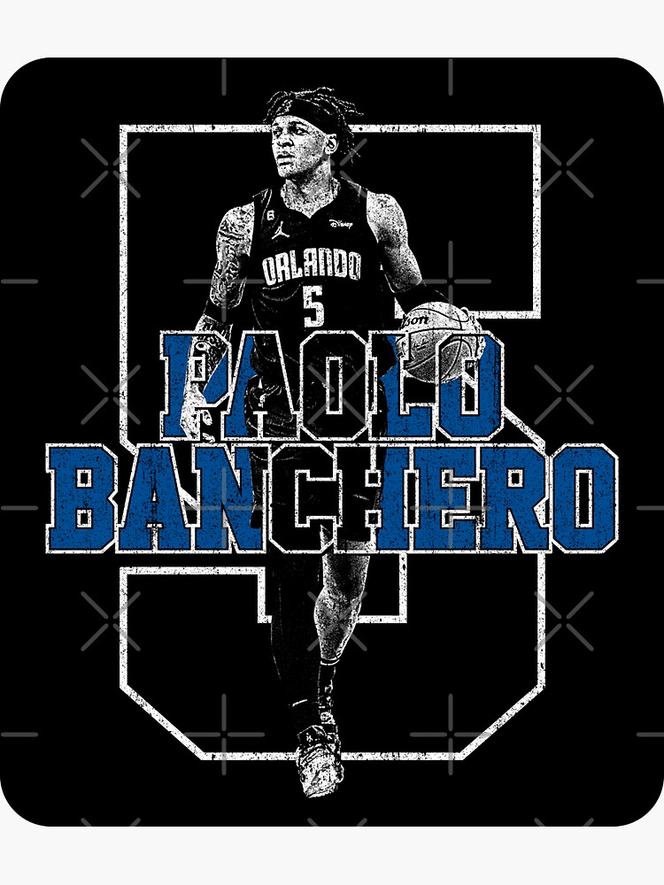 Paolo Banchero - Orlando Magic Jersey Basketball Sticker for Sale by  sportsign