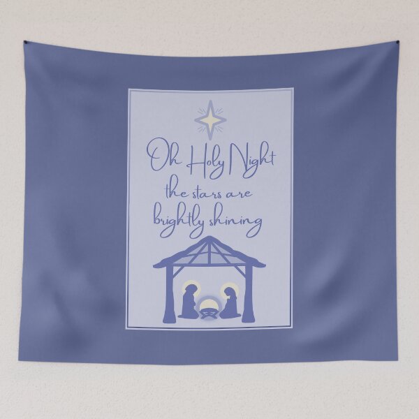 Item preview, Oh Holy Night - Religious Christmas Nativity Scene designed and sold by ViewerEqualsPhoton.