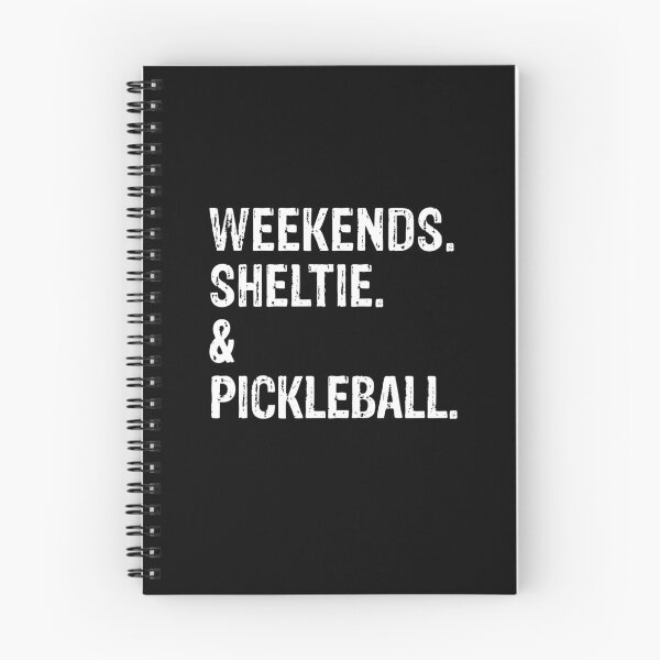 Item preview, Weekends Sheltie and Pickleball Funny Dog Gift  designed and sold by Guarddogdrive.