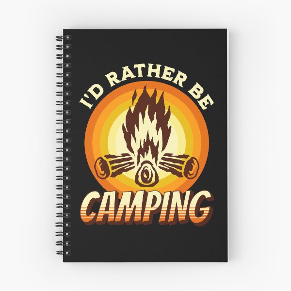 Item preview, I'd Rather Be Camping designed and sold by TheButtonCrew.