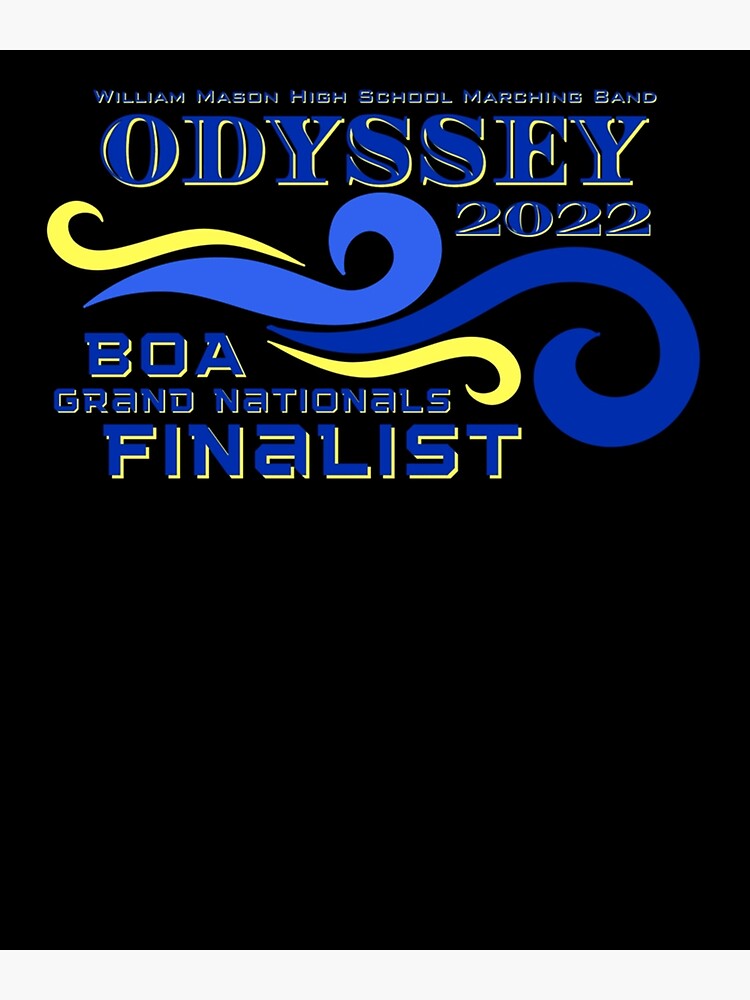 "WMHS Marching Band 2022 Grand Nationals Finalist " Poster for Sale by