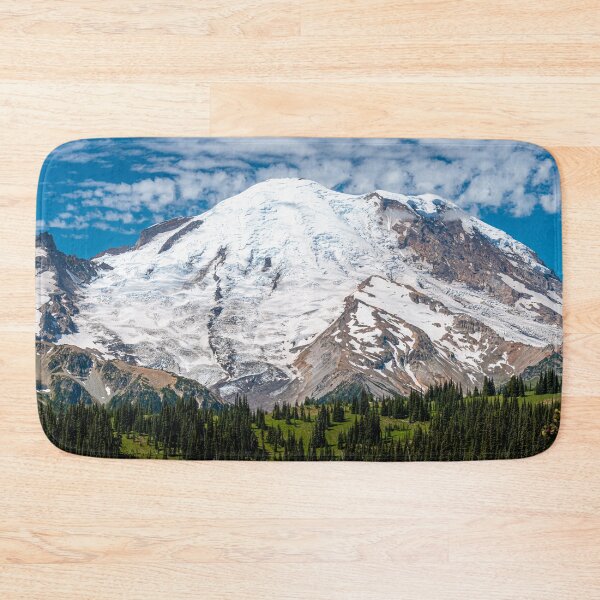 Item preview, Mt Rainier Glaciers Summer Panorama designed and sold by Open Range Studios.