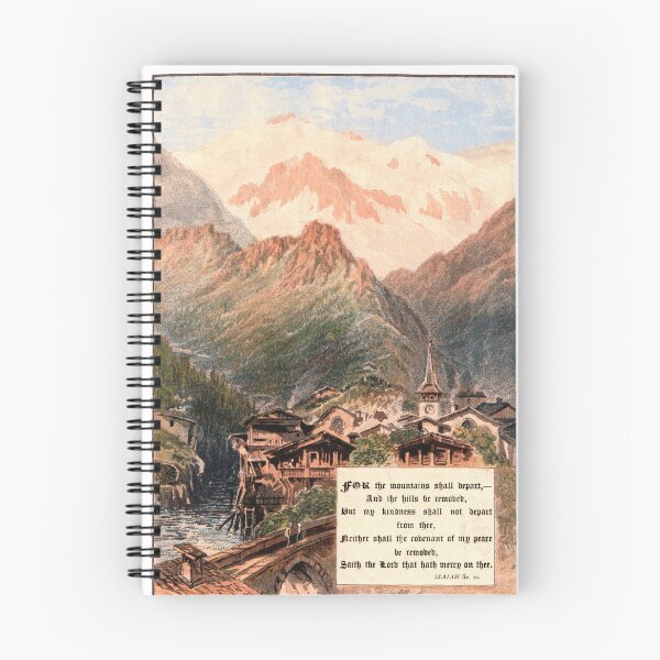 Item preview, For the Mountains Shall Depart. Isaiah 54:10 designed and sold by Pictures With A Message.