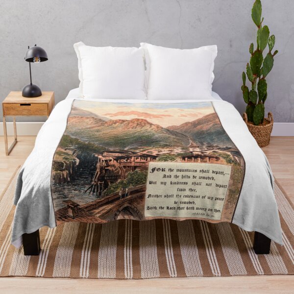 Item preview, For the Mountains Shall Depart. Isaiah 54:10 designed and sold by Pictures With A Message.