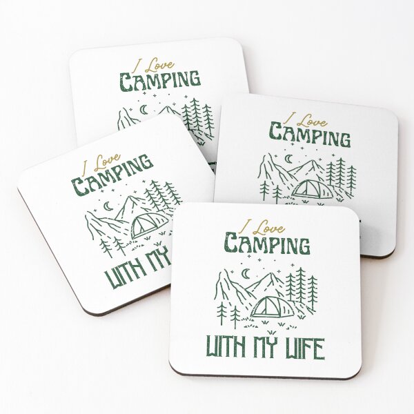 Item preview, I Love Camping With My Wife Funny Camp designed and sold by MouDantArts.