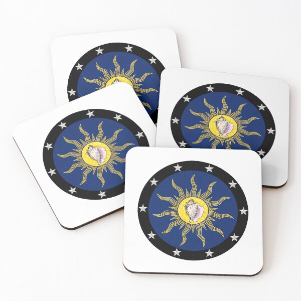 Item preview, Key West Roundel Crest Flag Symbol designed and sold by Osprey Tees.