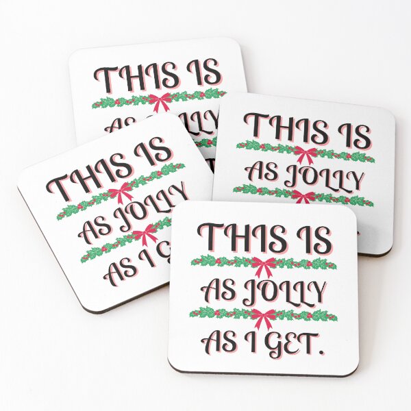 Item preview, This is as jolly as I get. | funny introvert quotes | relatable introvert problems designed and sold by Confusion-Human.