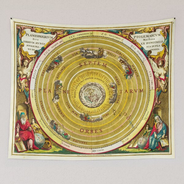 Item preview, The Planisphere of Ptolemy, Plate 1 From Harmonia Macrocosmica by Andreas Cellarius designed and sold by AesthetesLegacy.