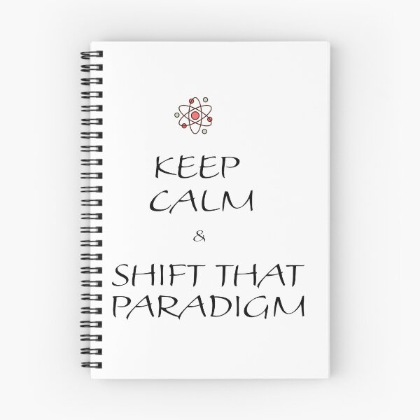 Item preview, Keep calm and shift that paradigm designed and sold by Plumtree81.