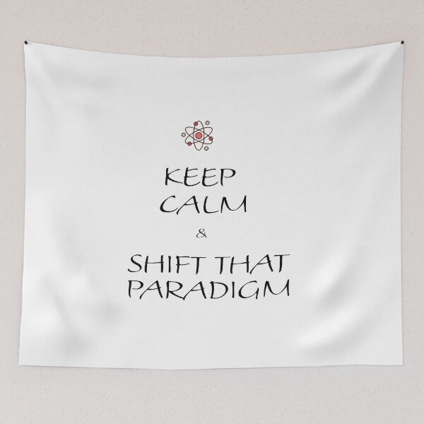 Item preview, Keep calm and shift that paradigm designed and sold by Plumtree81.