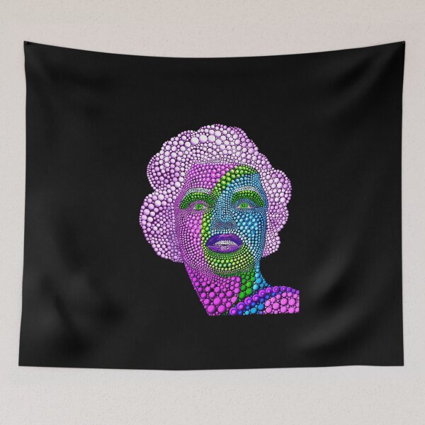 Item preview, Marilyn Monroe Dot Art 4 designed and sold by Vk91art.