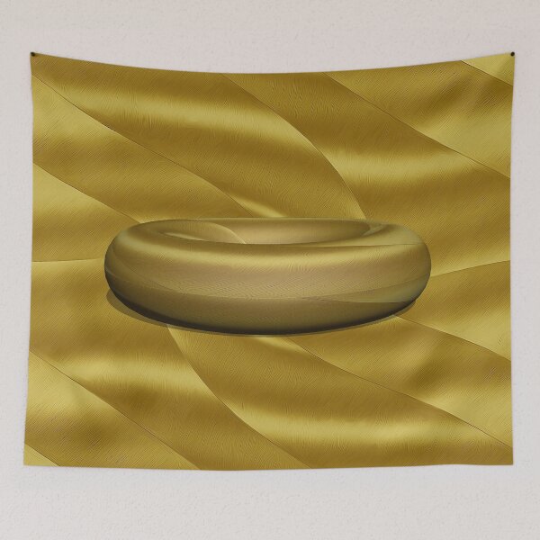 Item preview, Una trenza dorada y una dona designed and sold by fatenanwar.