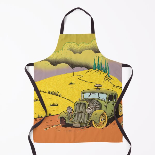 Item preview, Cartoon Hot Rod Illustration, a perfect gift for all American Industry fans #4 designed and sold by RodZnRoll.