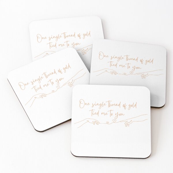 Item preview, Invisible String - Taylor Swift Folklore |  One single thread of gold tied me to you designed and sold by DesignByAvery.