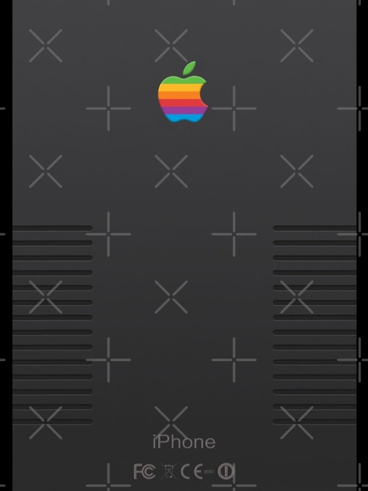 Black Retro iPhone by sumberriz