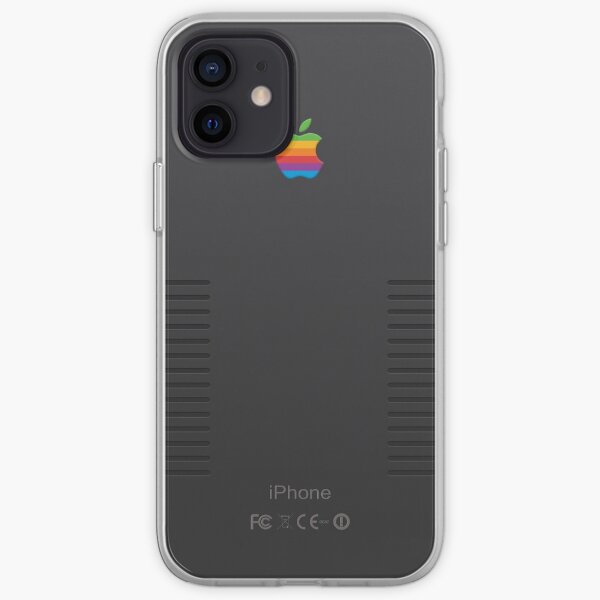 Black Retro iPhone iPhone Soft Case