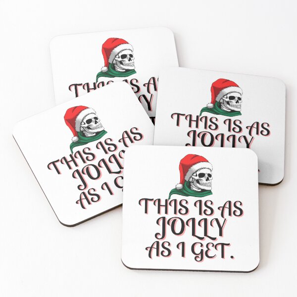 Item preview, This is as jolly as I get. | funny introvert quotes | relatable introvert problems designed and sold by Confusion-Human.