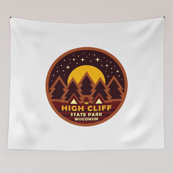 Item preview, High Cliff State Park Starry Sky Logo designed and sold by VanyaKar.