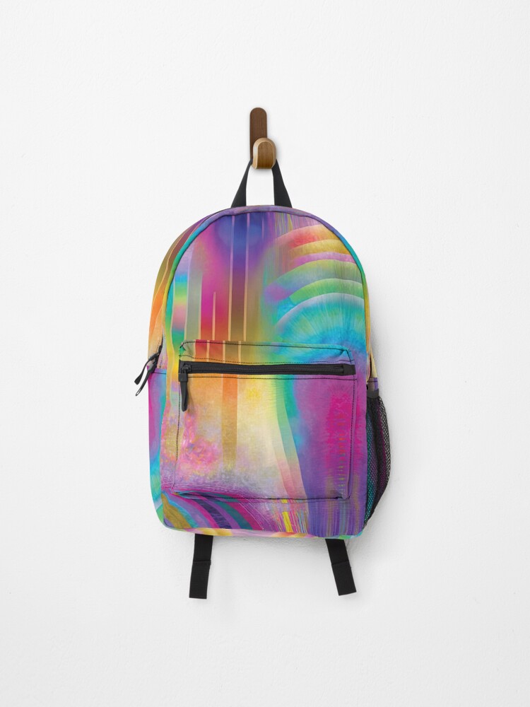 Thumbnail 1 of 3, Backpack, Abstract Digital Paintings designed and sold by ThinkFunDesign.