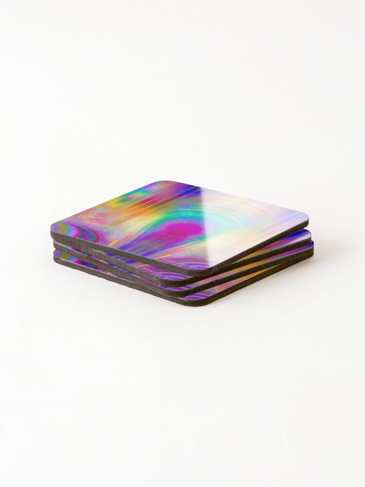 Thumbnail 4 of 5, Coasters (Set of 4), Abstract Digital Paintings designed and sold by ThinkFunDesign.