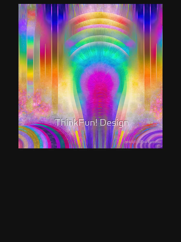 Thumbnail 6 von 6, Premium Oversized Pullover, Abstract Digital Paintings designt und verkauft von ThinkFun! Design.