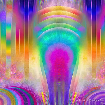 Imagen de la obra Abstract Digital Paintings de ThinkFun! Design