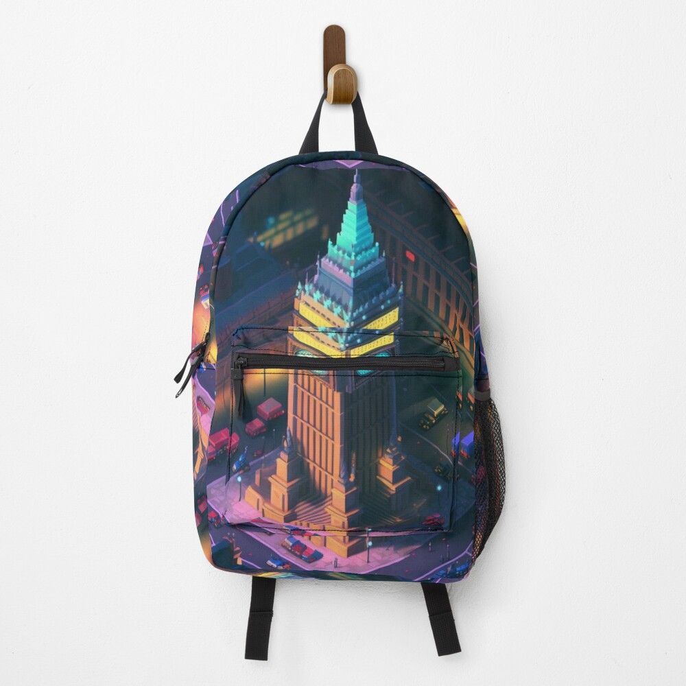 Vista previa del artículo con la obra «Mochila», diseñado y vendido por MrUtDesign.