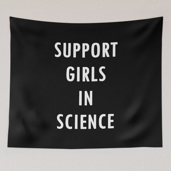 Item preview, Support Girls in Science designed and sold by alienfolklore.