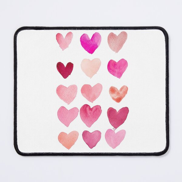 Item preview, Valentine's Pink Hearts designed and sold by Praline Creative.