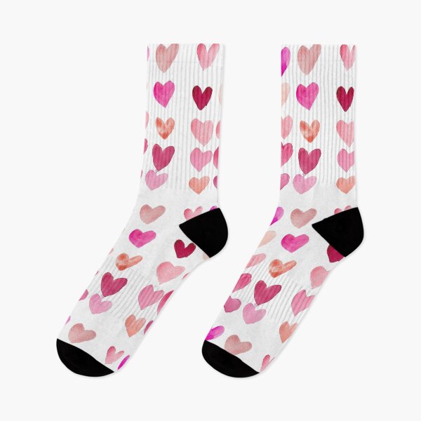 Item preview, Valentine's Pink Hearts designed and sold by Praline Creative.