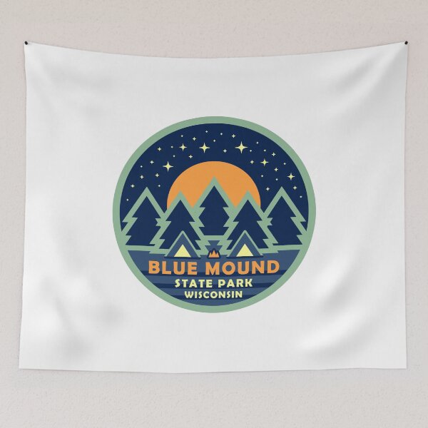 Item preview, Blue Mound State Park Starry Sky Logo designed and sold by VanyaKar.