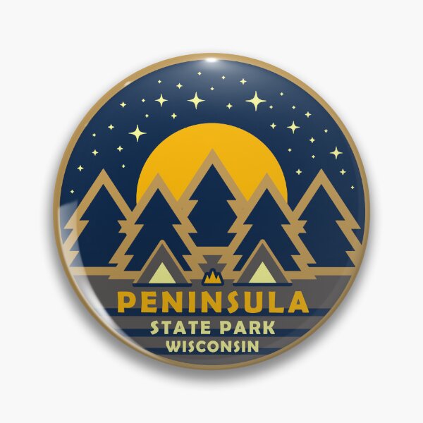 Item preview, Peninsula State Park Starry Sky Logo designed and sold by VanyaKar.